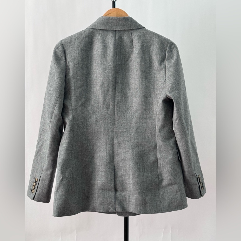 NWT JCrew Double-breasted blazer in lightweight houndstooth wool - Picture 8 of 8